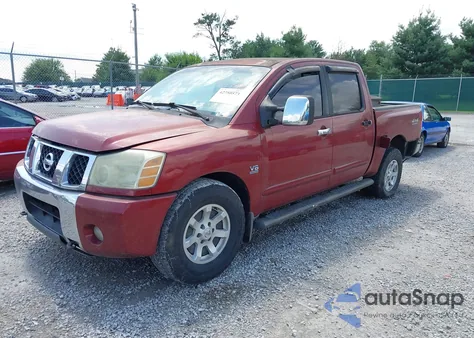 2004 Nissan Titan Le from USA, damaged, VIN 1N6AA07B14N515281